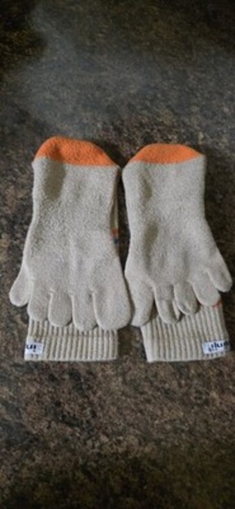 Injinji Run Lightweight Crew Toe Socks Lightweight Running & Walking Socks Small - Picture 4 of 9